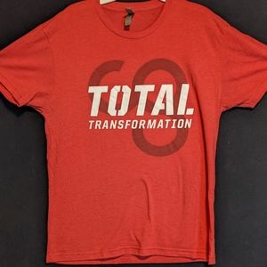 Camp Gladiator Total Transformation Graphic Logo T shirt Men's Medium